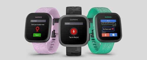 Garmin Bounce™, Kids Smartwatch, Two-Way Text and Voice Messaging, Location Tracking, Black Camo